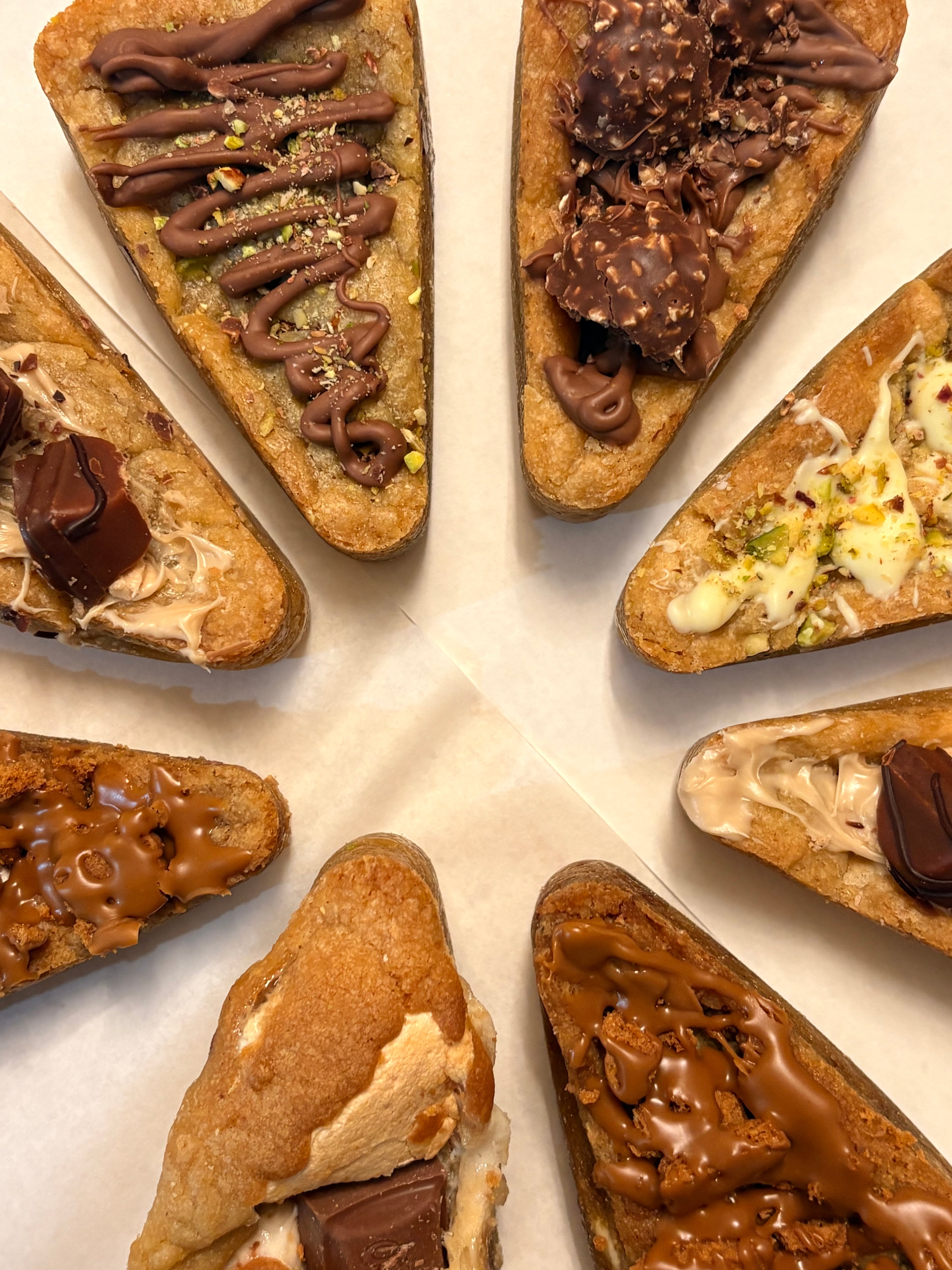 Cookie Cake Slices