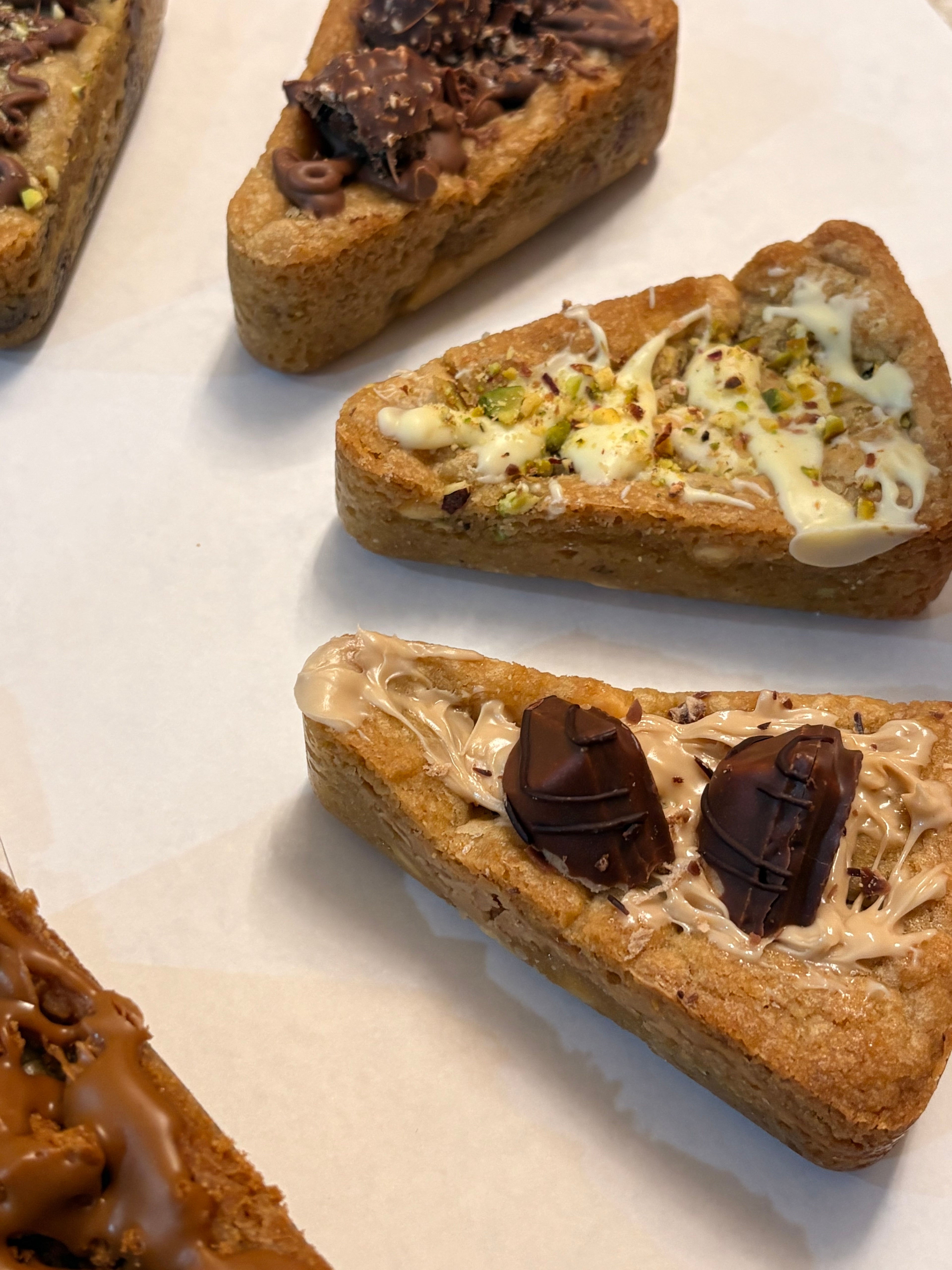 Cookie Cake Slices